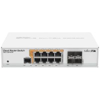 Комутатор MikroTik CRS112-8P-4S-IN
