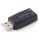 Зовнішня звукова карта Gembird SC-USB2.0-01 Black