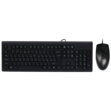 Комплект клавіатура+миша A4tech KR-8372 USB Black (KR-8372 (Black))