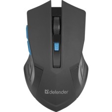 Миша Defender Accura MM-275 Black/Blue (52275)