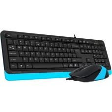 Комплект клавіатура+миша A4tech F1010 Blue