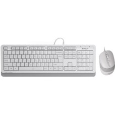 Комплект клавіатура+миша A4tech F1010 White
