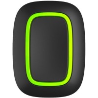 Бездротова тривожна кнопка Ajax Button Jeweller Black
