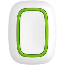 Бездротова тривожна кнопка Ajax Button Jeweller White