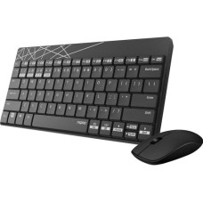 Комплект клавіатура+миша Rapoo 8000M Wireless Black (8000M black)