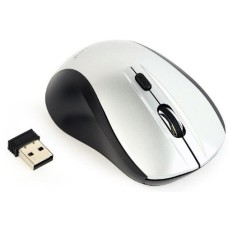 Миша Gembird MUSW-4B-02-BS Silver