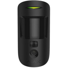 Бездротовий ІЧ датчик руху з підтримкою функції фото за тривогою Ajax MotionCam Jeweller Black (000016445)