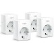 Смарт розетка TP-Link Tapo P100 4pcs (TAPO-P100-4-PACK)