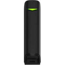 Датчик руху з вузьким кутом огляду для приміщень Ajax MotionProtect Curtain Jeweller Black