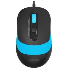 Миша A4tech FM10S Silent Black/Blue (FM10S Blue)