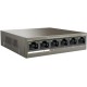 Комутатор Tenda TEF1106P-4-63W