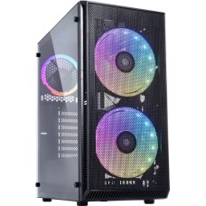 Корпус QUBE Neptune Black with window (QB07N_FCNU3)