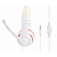 Гарнитура Gembird MHS-03-WTRD White/Red