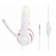 Гарнітура Gembird MHS-03-WTRD White/Red