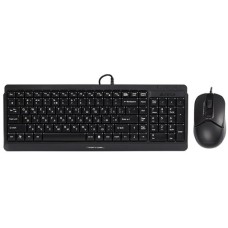 Комплект клавіатура+миша A4tech F1512 Black