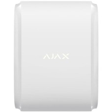 Бездротовий двоспрямований ІЧ-датчик руху «штора» Ajax DualCurtain Outdoor Jeweller White