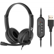 Гарнітура 2E CH12 USB Black (2E-CH12SU)