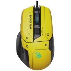 Миша Bloody W70 Max Punk Yellow