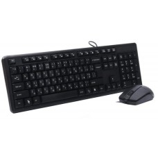 Комплект клавіатура+миша A4tech KK-3330 USB Black (KK-3330 Black)