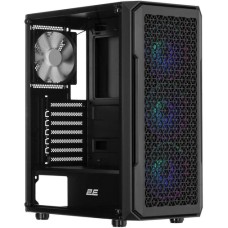 Корпус 2E Gaming Hexagon Black with window (2E-G338)