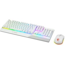 Комплект клавіатура+миша ігровий MSI Vigor GK30 Combo UA White (S11-04UA302-CLA)