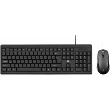 Комплект клавіатура+миша 2E MK401 USB Black (2E-MK401UB)