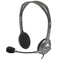 Гарнітура Logitech H110 Gray (981-000271)