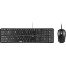 Комплект клавіатура+миша Genius C-126 SlimStar Black (31330007407)