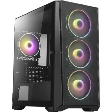 Корпус QUBE Mesh Black with window (MESH_FMNU3)
