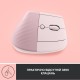 Мышь Logitech Lift Vertical Ergonomic Rose (910-006478)