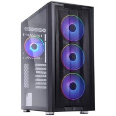 Корпус QUBE Galaxy RGB Black with window (GALAXY_FCNU3)
