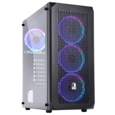 Корпус QUBE Shadow Black with window (SHADOW_FCNU3)