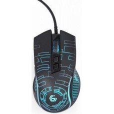 Миша Gembird MUSG-RGB-01 Black