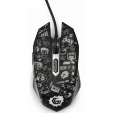 Миша Gembird MUS-6B-GRAFIX-01 Black