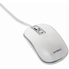 Миша Gembird MUS-4B-06-WS White/Silver