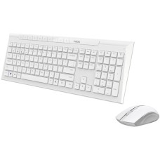 Комплект клавіатура+миша Rapoo 8210M Wireless White (8210М white)