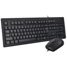Комплект клавіатура+миша A4tech KR-8372S USB Black (KR-8372S Black)