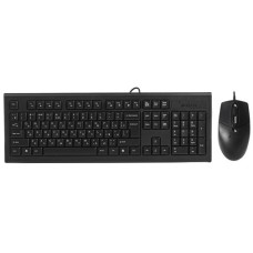 Комплект клавіатура+миша A4tech KR-8572S Black