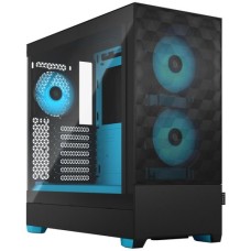 Корпус FRACTAL DESIGN Pop Air RGB Cyan with window (FD-C-POR1A-02)