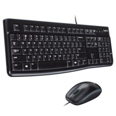 Комплект клавіатура+миша Logitech MK120 US/Ukr Black (920-002563)