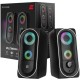 Колонки 2E PCS234 RGB Black (2E-PCS234BK)