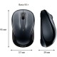 Мышь Logitech M325s Wireless Dark Silver (910-006812)