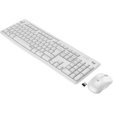 Комплект клавіатура+миша Logitech MK295 US/UKR Off-White (920-009824)