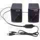 Колонки Maxxter CSP-U004RGB Black