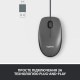 Миша Logitech M100 USB Black (910-006652)