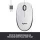 Миша Logitech M100 USB White (910-006764)