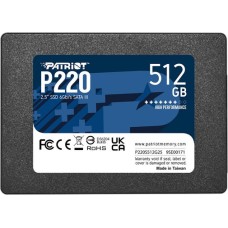 SSD-накопичувач Patriot P220 SATA III 512GB (P220S512G25)