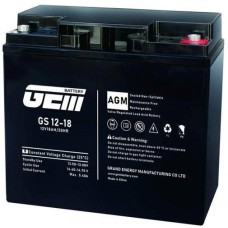 Батарея для ДБЖ GEM Battery AGM 12V 18Ah (GS 12-18)