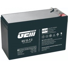 Батарея для ДБЖ GEM Battery AGM 12V 7.2Ah (GS 12-7.2)