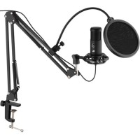 Микрофон 2E MPC021 Streaming USB Black (2E-MPC021)